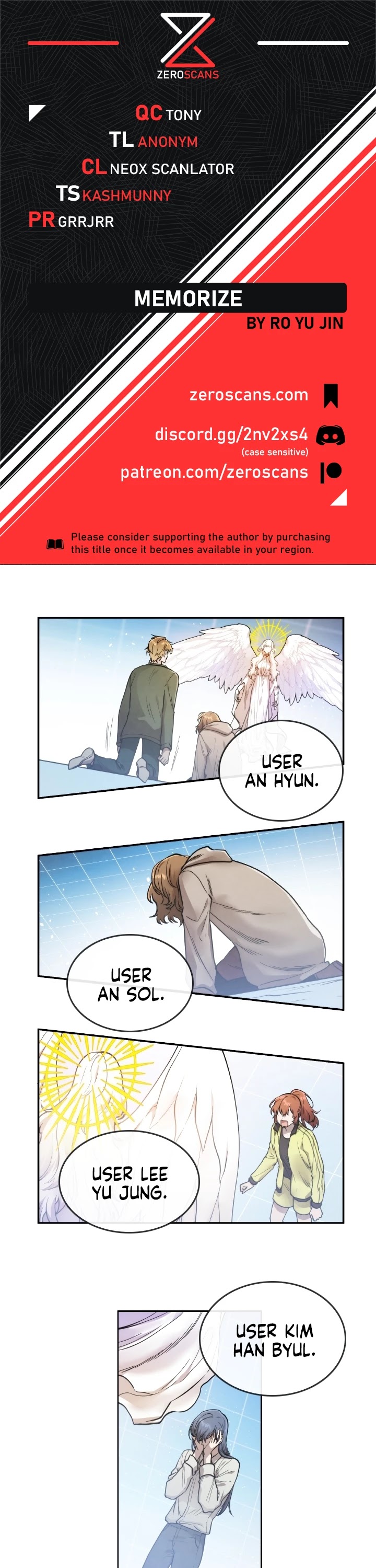 Read MEMORIZE Manga Online