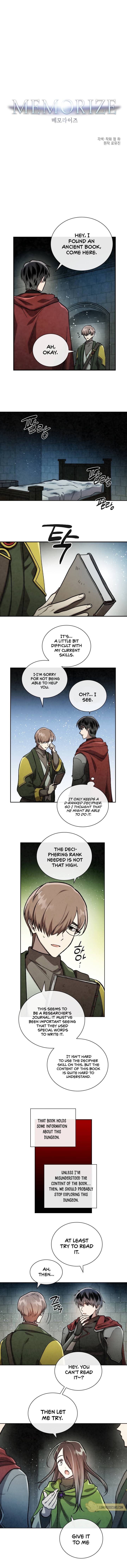 Read MEMORIZE Manga Online