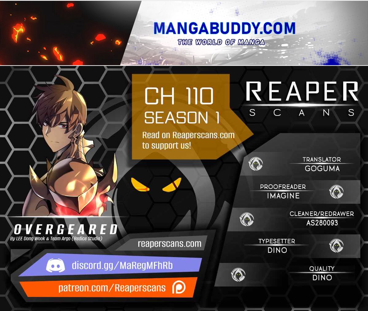 Read Overgeared Manga Online